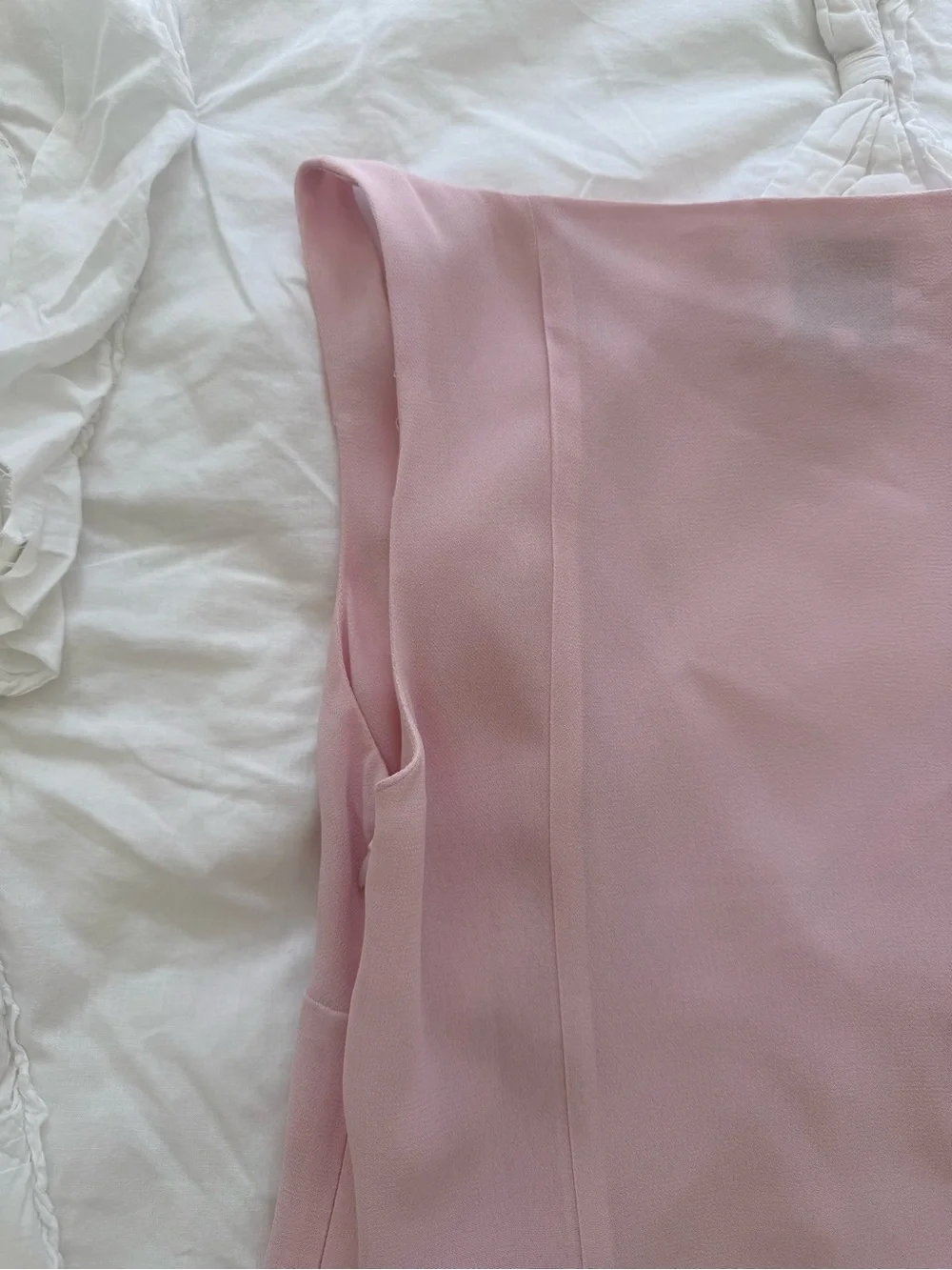 Reformation Livia light pink mini dress- NEVER WORN - Picture 9 of 9